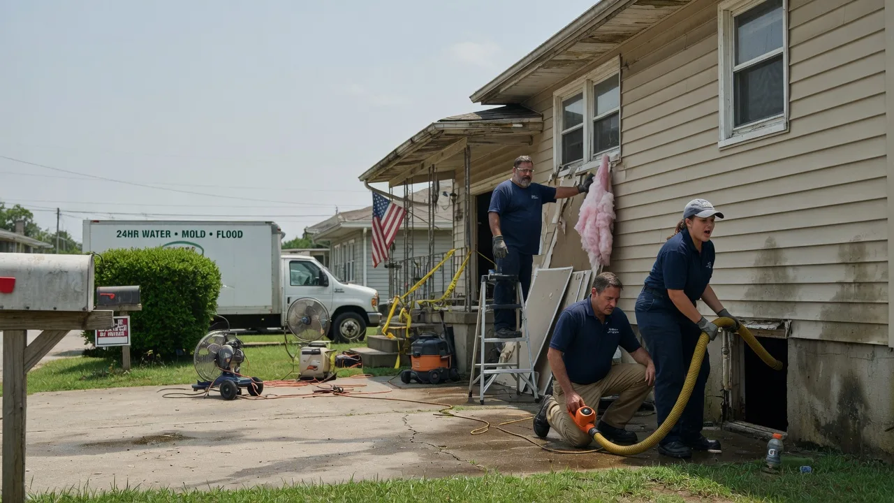 Water Damage Repair in Burr Oak, MI near me